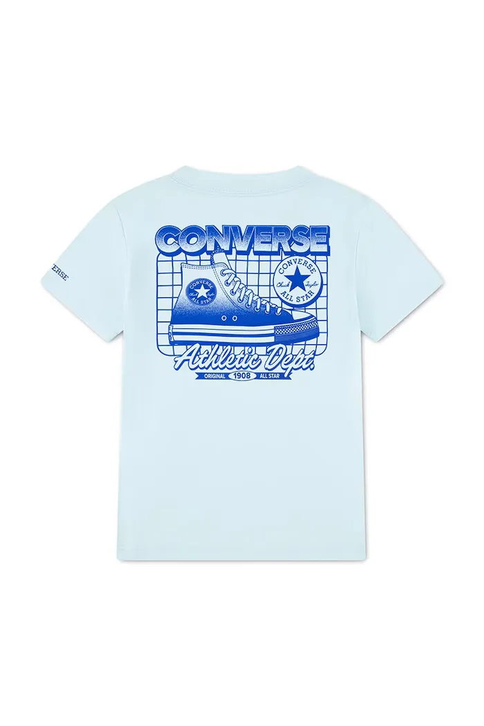 Converse тениска за деца от памук синя 9CH945