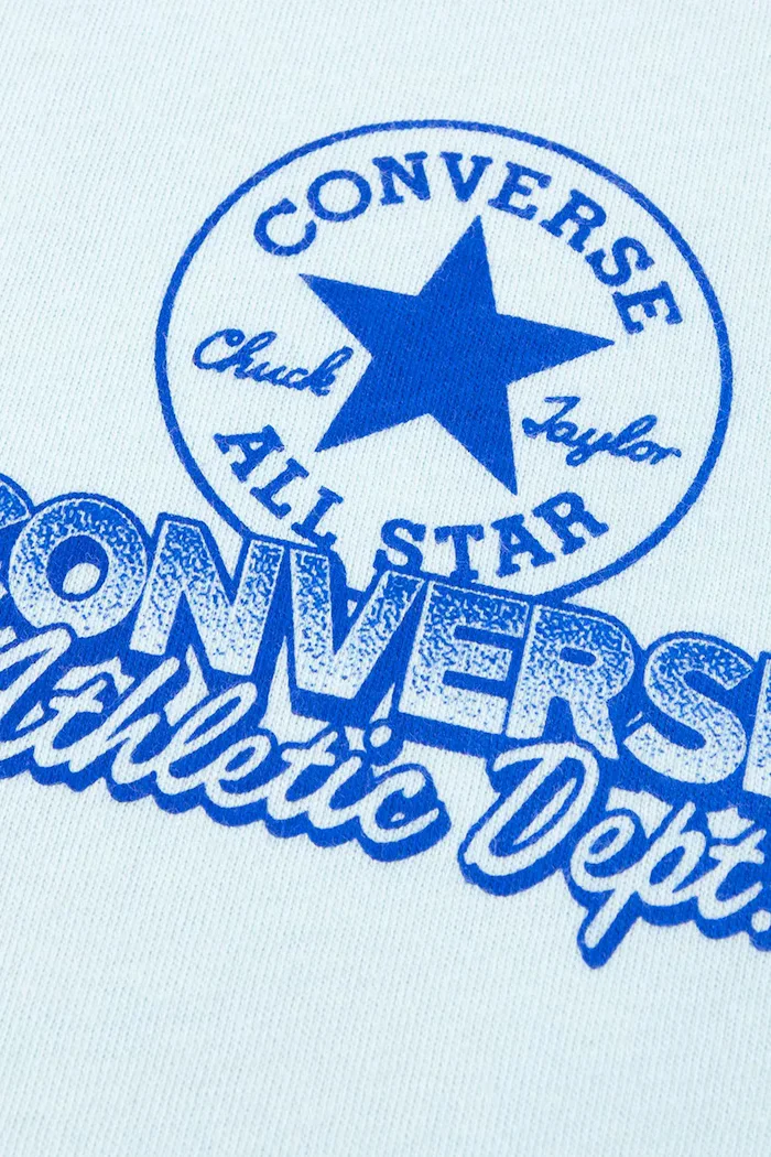 Converse тениска за деца от памук синя 9CH945