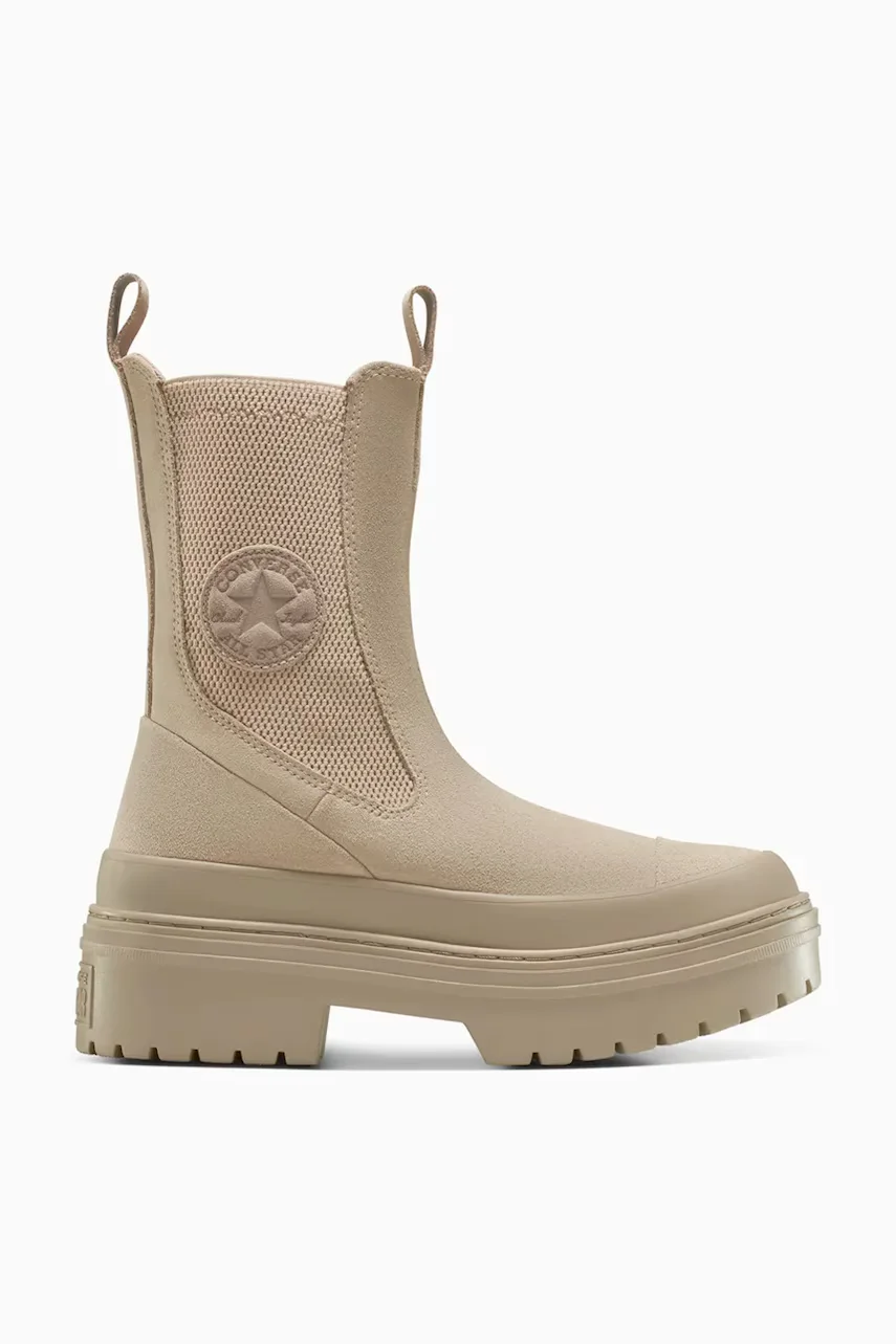 Converse Велурени боти челси Chuck Taylor All Star Lugged Heel Nu