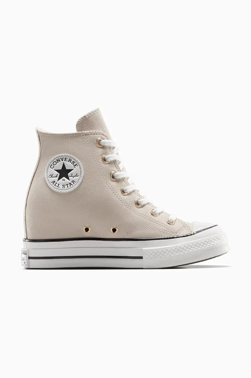 Converse Велурени кецове Chuck 70 Wedge
