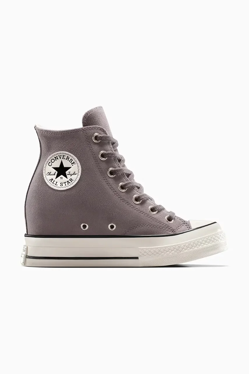 Converse Велурени кецове Chuck 70 Wedge