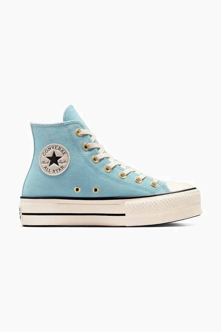 Converse Велурени кецове Chuck Taylor All Star Lift