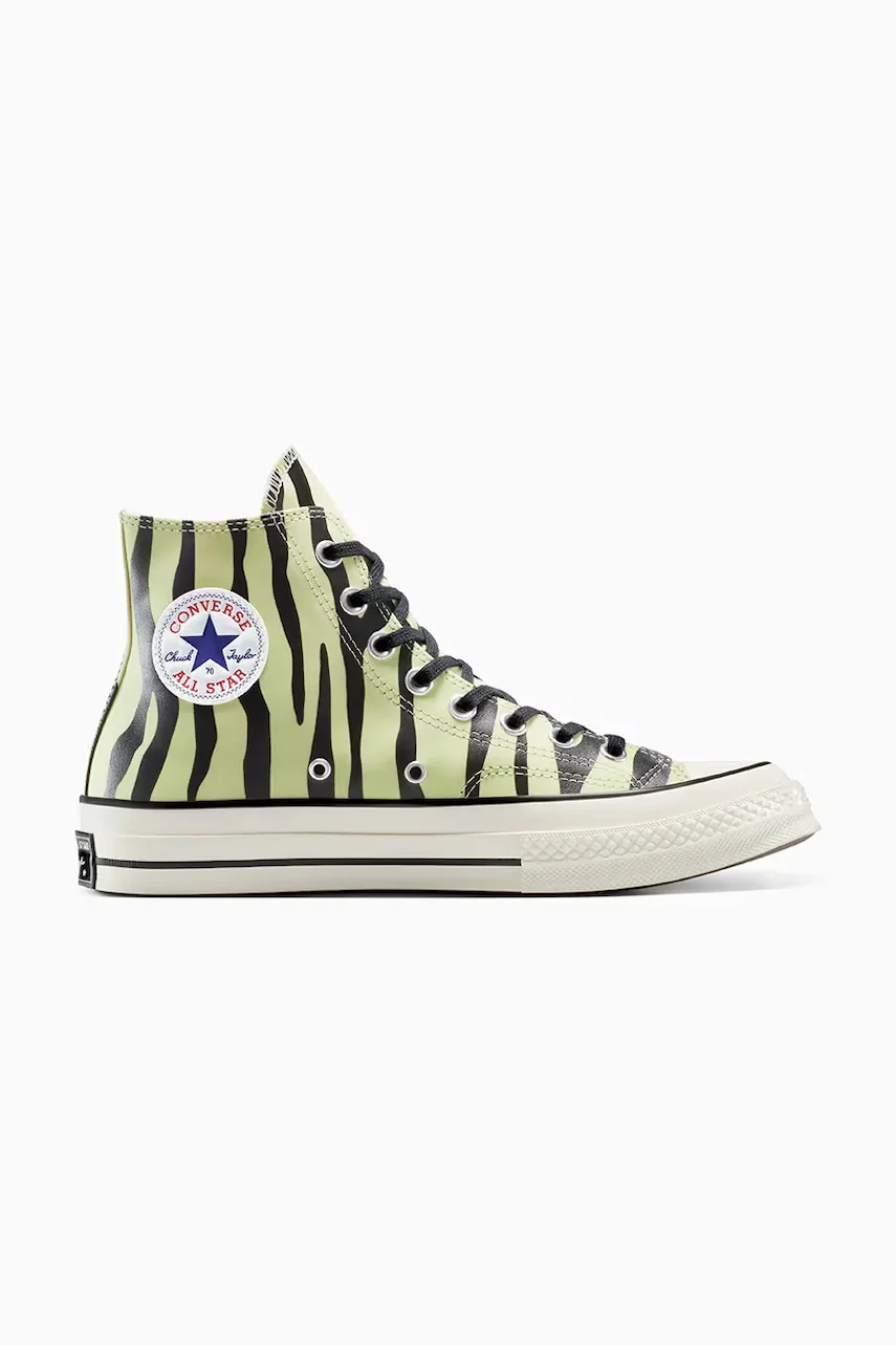 Converse Високи кецове Chuck 70 Glow In The Dark Zebra