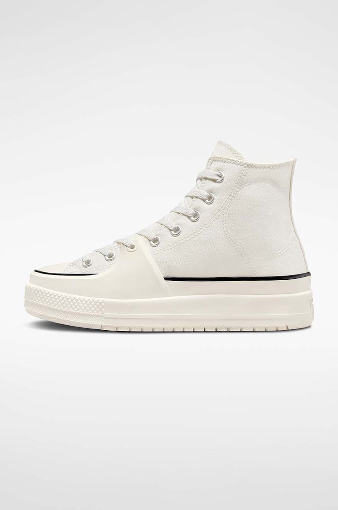 Converse Високи кецове Chuck Taylor All Star Construct в бяло A02832C