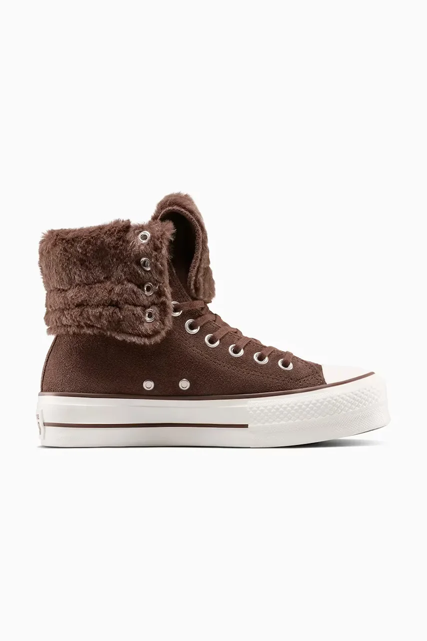 Converse Високи кецове Chuck Taylor All Star Star Fold Over Lift