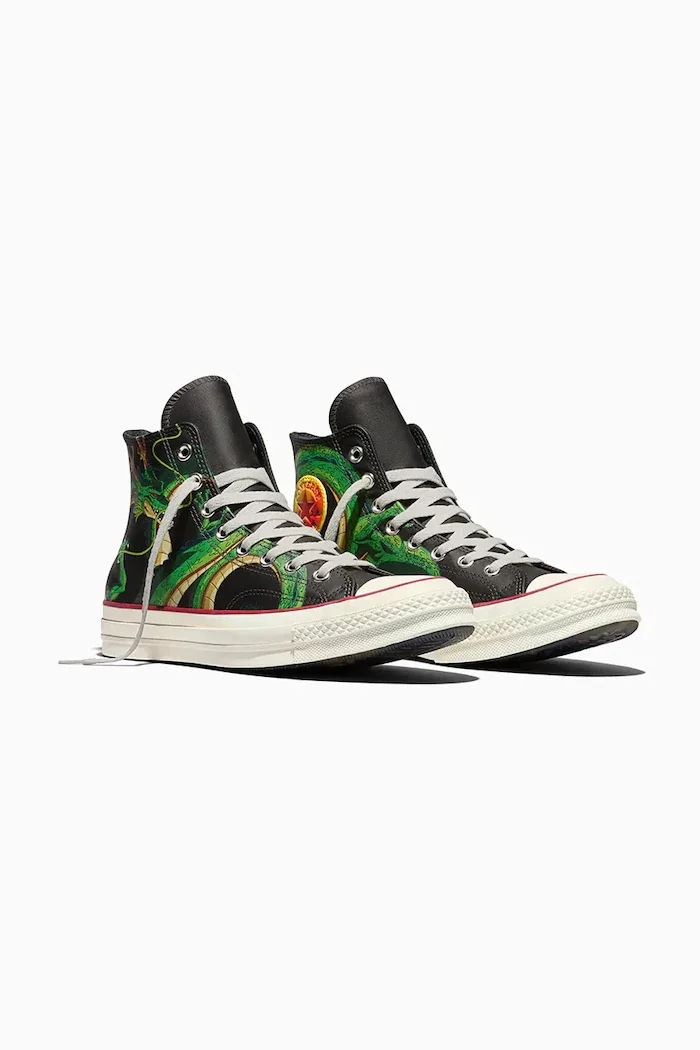 Converse x Dragon Ball Chuck 70 HI високи кецове черни високи A21841C