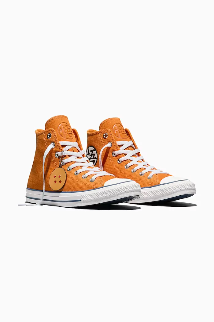Converse x Dragon Ball Chuck Taylor All Star HI високи кецове оранжеви A21842C