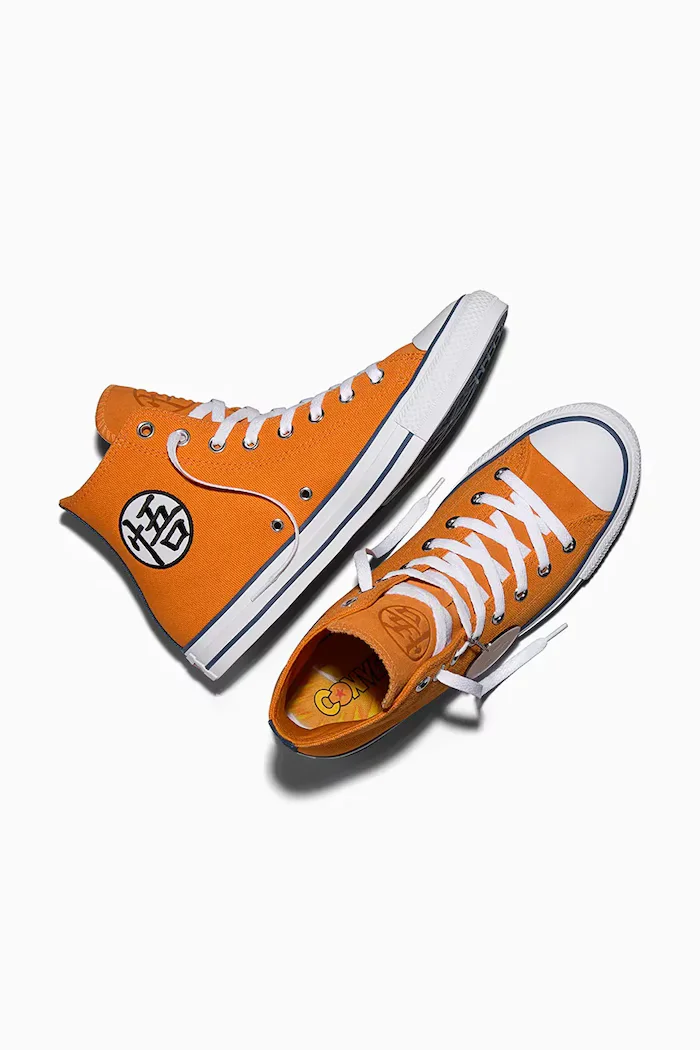Converse x Dragon Ball Chuck Taylor All Star HI високи кецове оранжеви A21842C