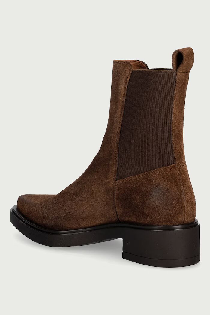 Copenhagen боти челси дамски от велур vintage suede кафяви CPH301