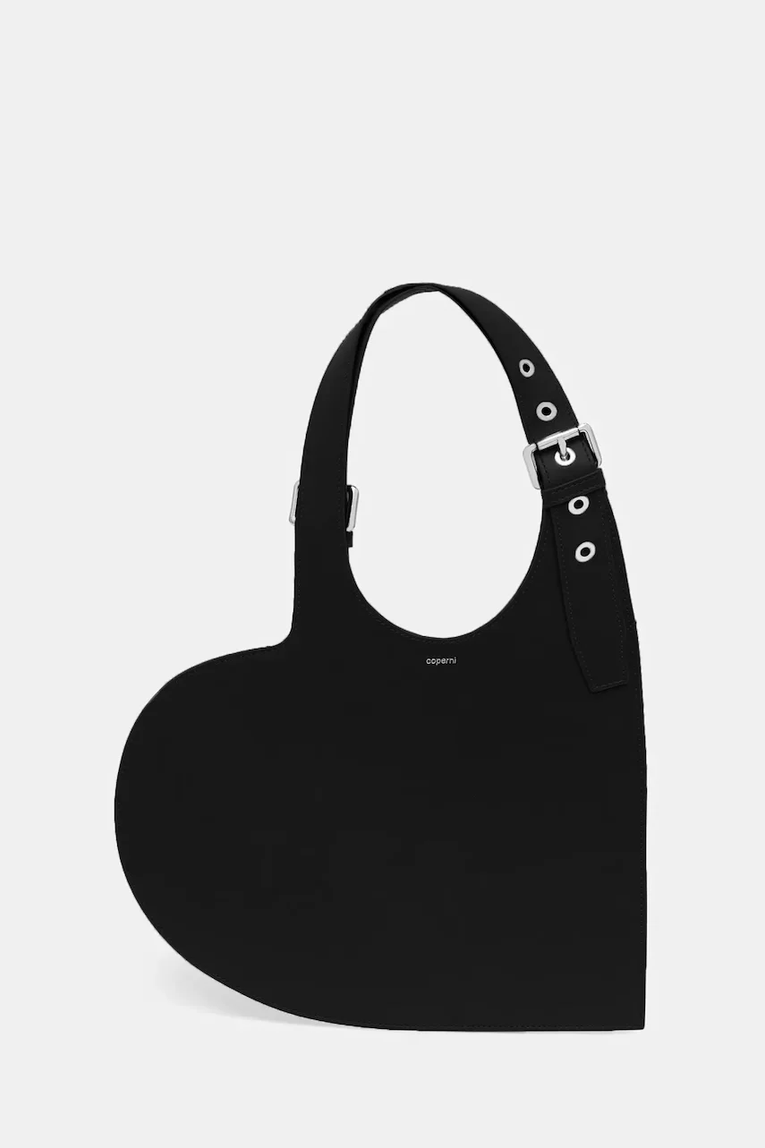 coperni Кожена чанта Belt Heart Tote