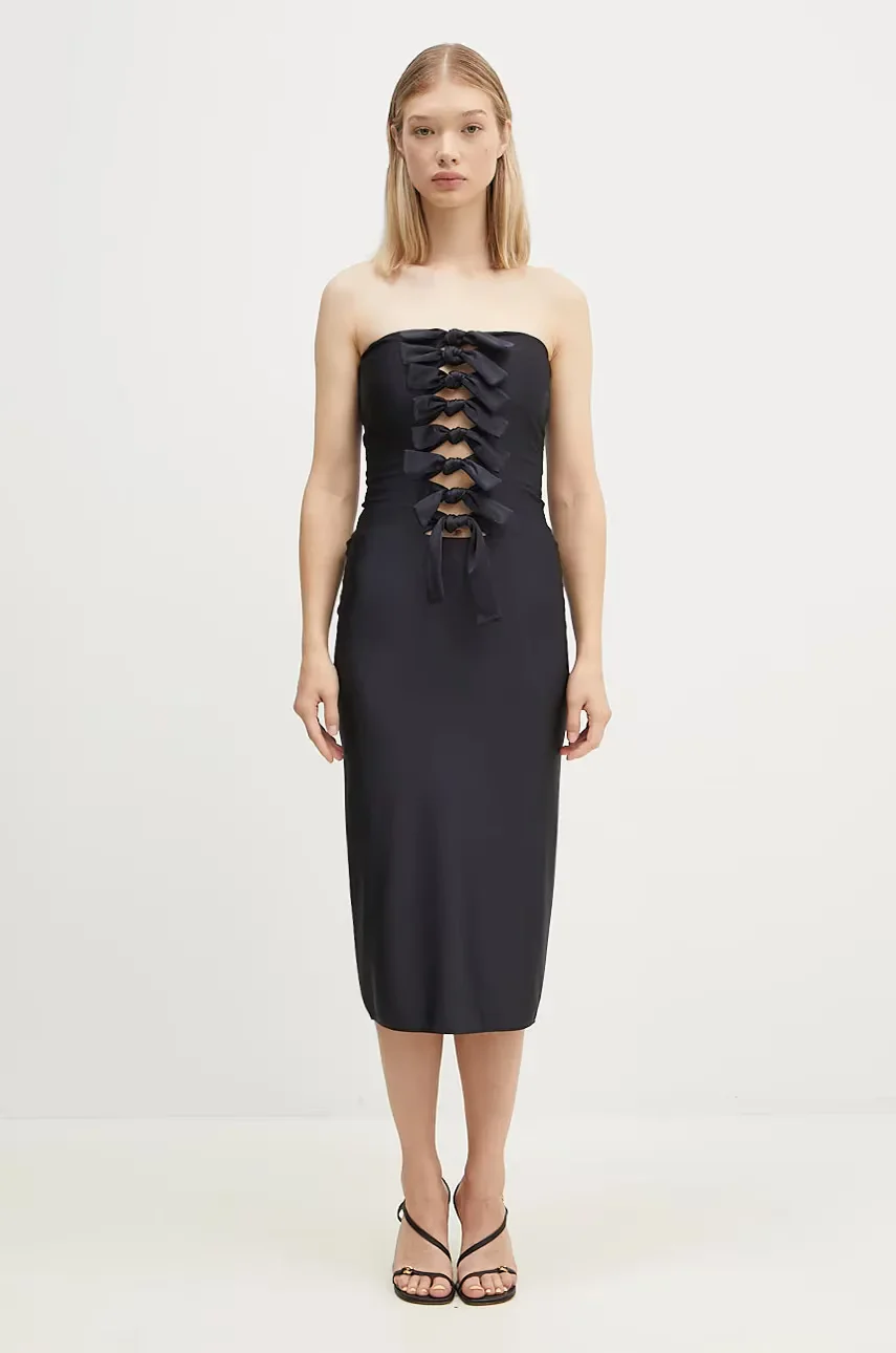 coperni Рокля Jersey Knot Gala