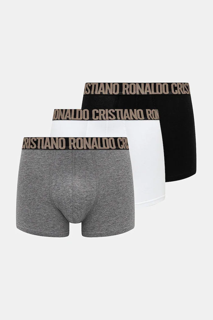 CR7 Cristiano Ronaldo Боксерки (4 чифта) в черно 8104-4900-2493