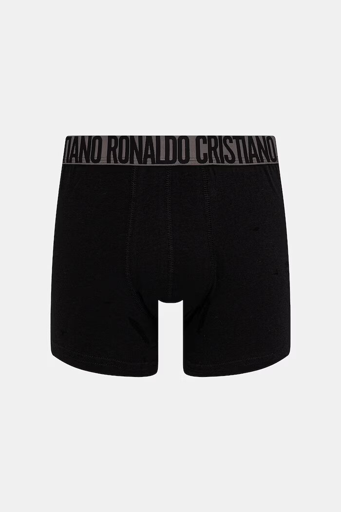 CR7 Cristiano Ronaldo боксерки мъжки от памук с еластан 3 броя сиви 8100-49-2792