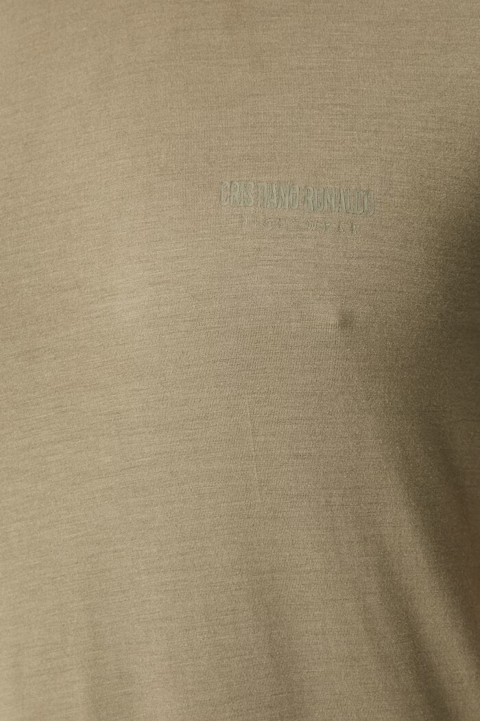 CR7 Cristiano Ronaldo пижама от две части мъжка с модал x MODAL CONCEPT зелена 8735-4107-1400