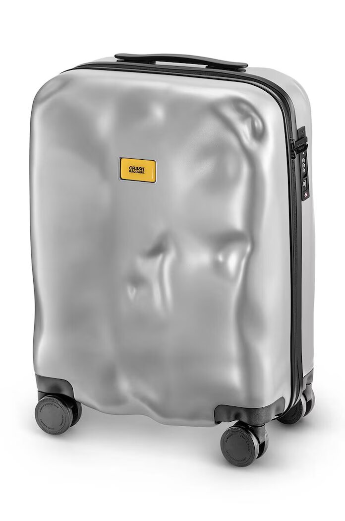 Crash Baggage твърд куфар ICON Small size 55x40x22 cm сив CB161