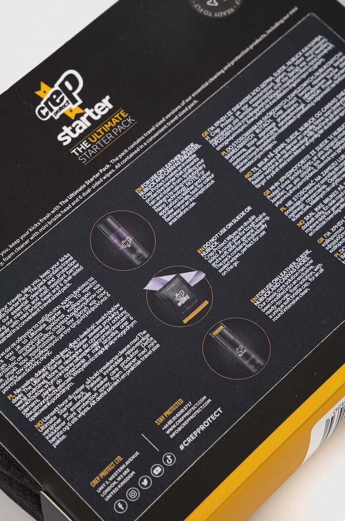 Crep Protect Комплект за грижа за обувки в прозрачен цвят