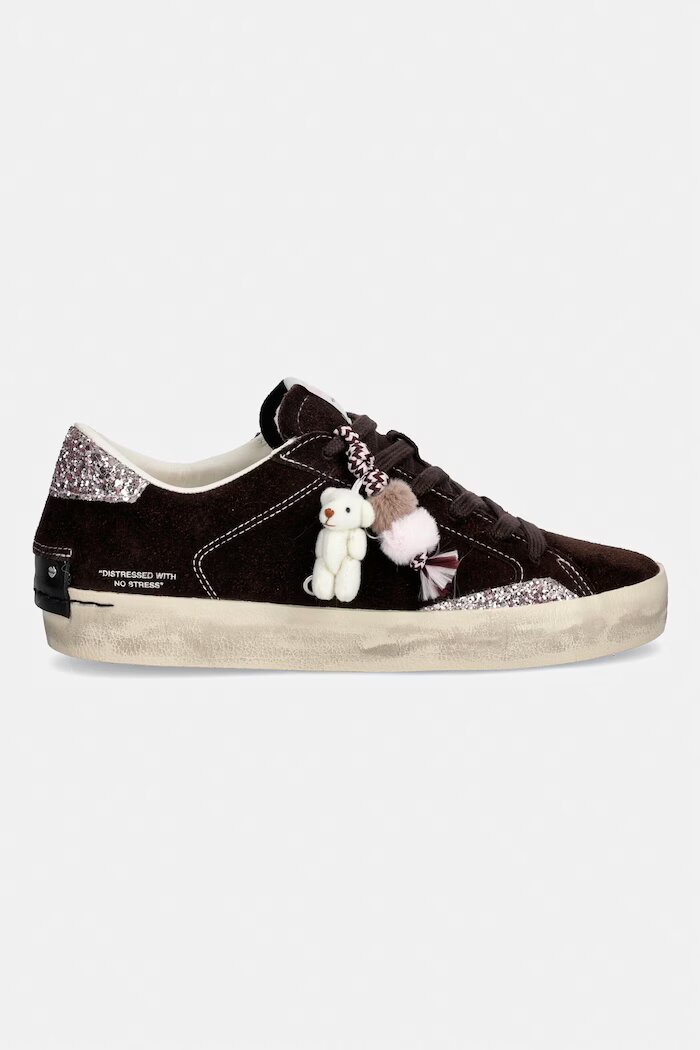 CRIME LONDON DISTRESSED маратонки дамски кафяви 23006AA9