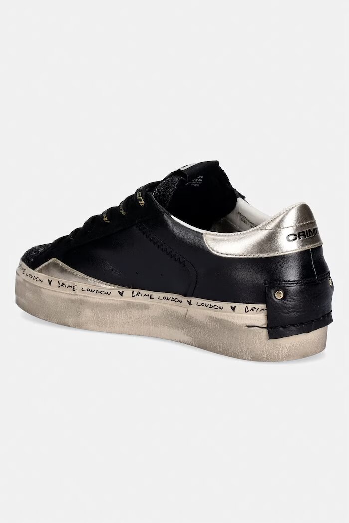 CRIME LONDON Маратонки DISTRESSED PLATFORM в черно 25074AA8
