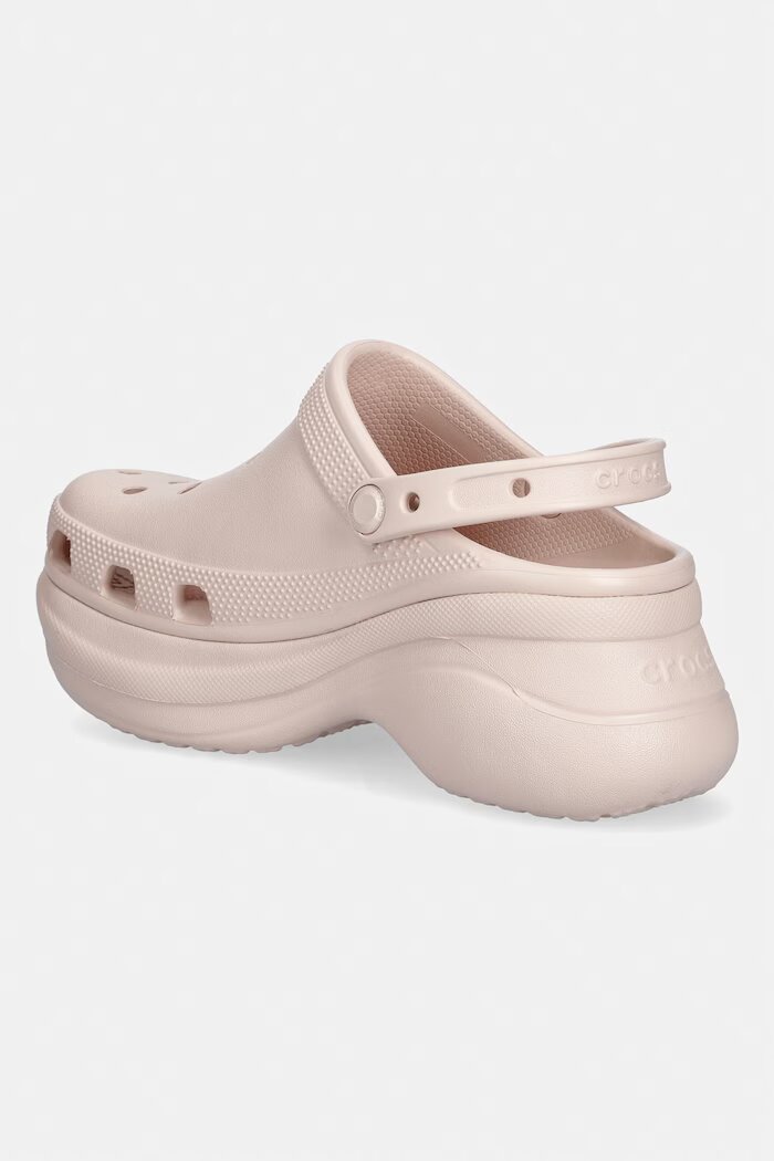 Crocs Чехли Bae Clog в розово с платформа 206302