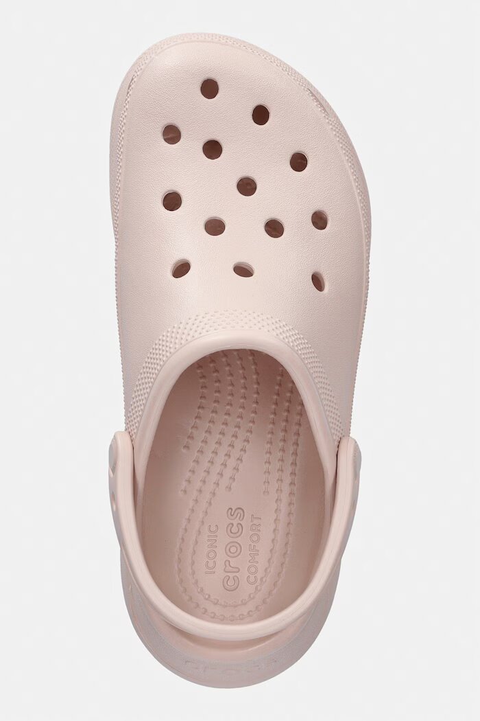 Crocs Чехли Bae Clog в розово с платформа 206302