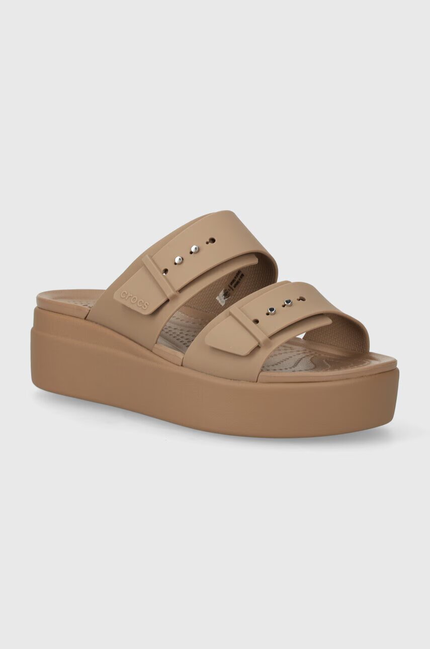 Crocs Чехли Brooklyn Low Wedge Sandal