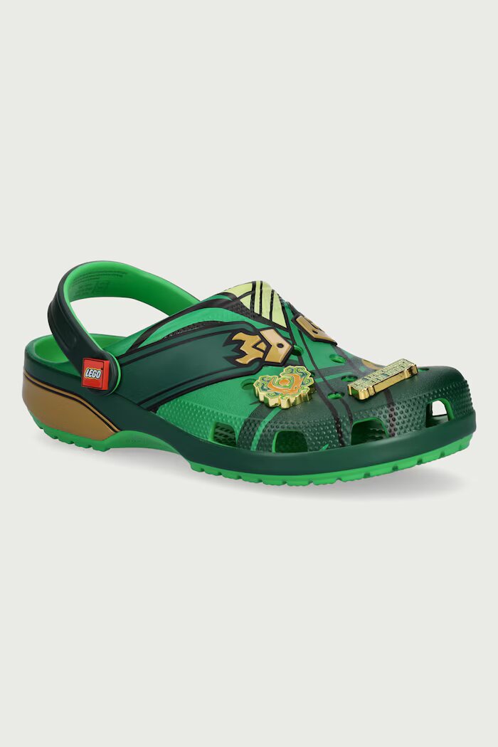 Crocs чехли Classic 4Lw Ninjago Clog зелени 213553