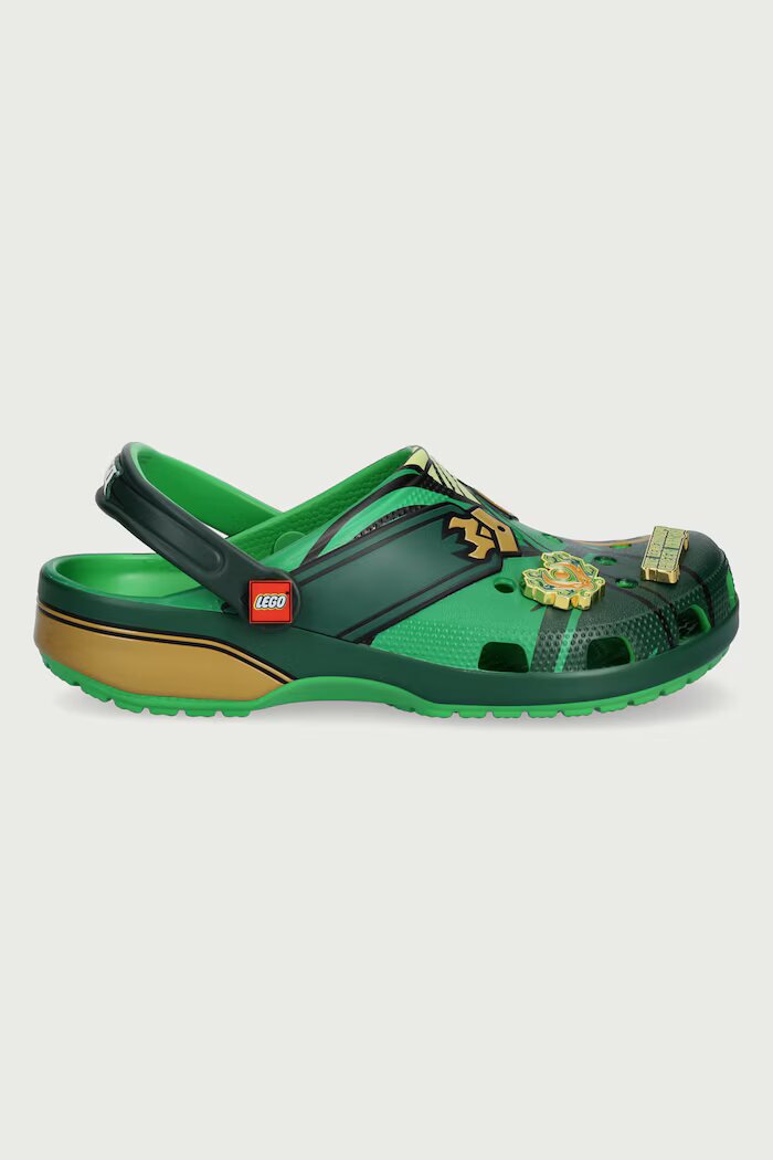 Crocs чехли Classic 4Lw Ninjago Clog зелени 213553