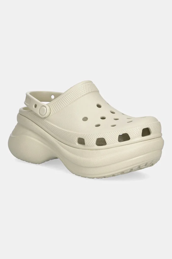 Crocs Чехли Classic Bae Clog в бежово с платформа 206302.2Y2