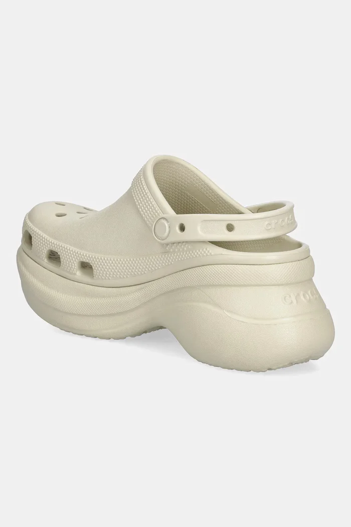 Crocs Чехли Classic Bae Clog в бежово с платформа 206302.2Y2