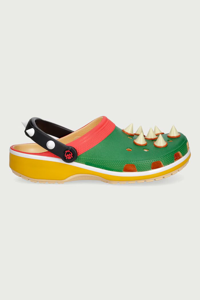 Crocs чехли Classic Bowser Iam Clog зелени 212135