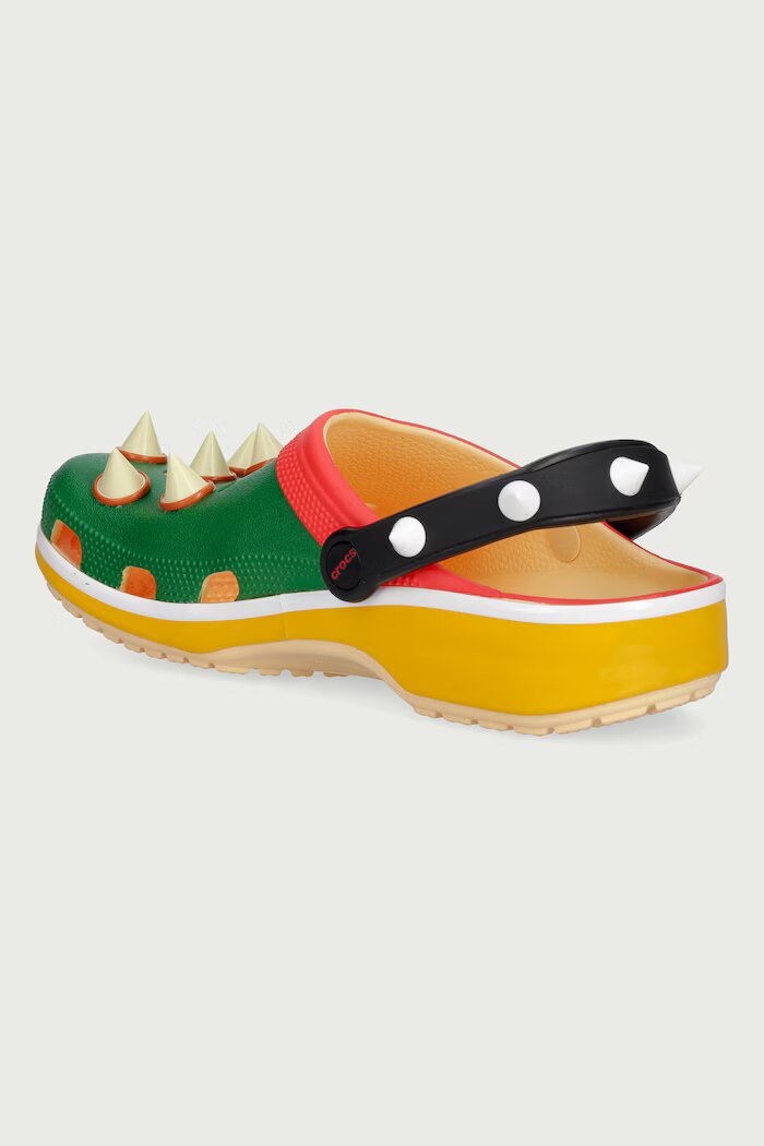 Crocs чехли Classic Bowser Iam Clog зелени 212135