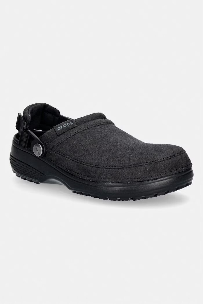 Crocs чехли Classic Crafted Vegan Suede Cg черни 211930