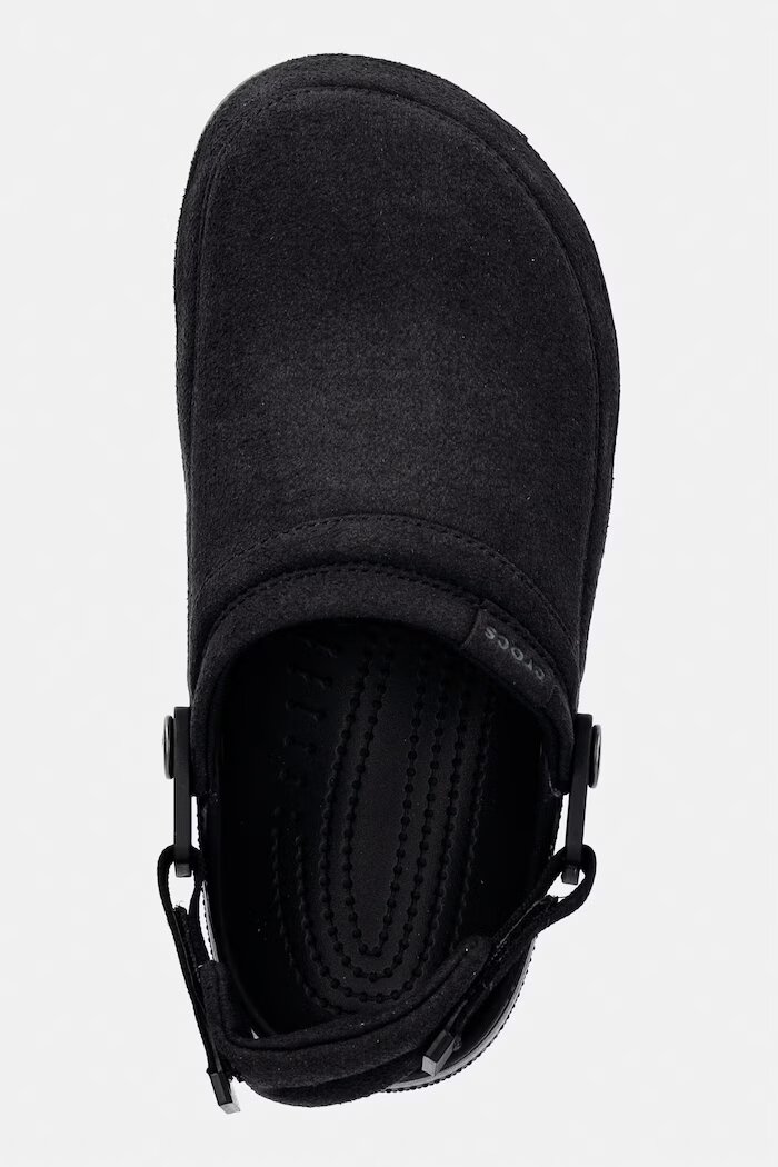 Crocs чехли Classic Crafted Vegan Suede Cg черни 211930