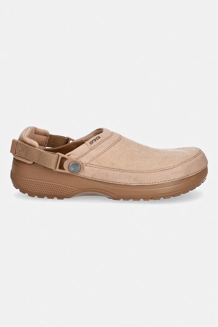 Crocs чехли Classic Crafted Vegan Suede Cg кафяви 211930