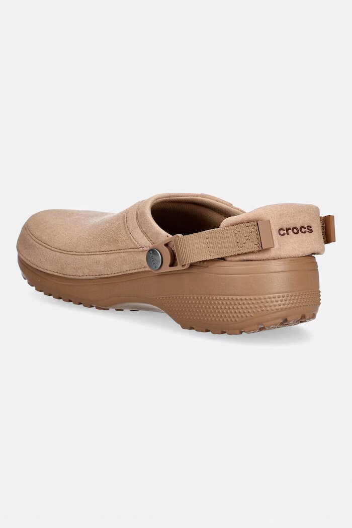 Crocs чехли Classic Crafted Vegan Suede Cg кафяви 211930