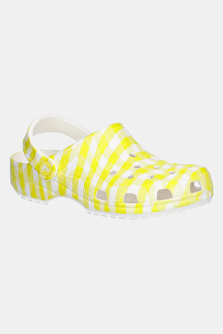 Crocs Чехли Classic Gingham Clog