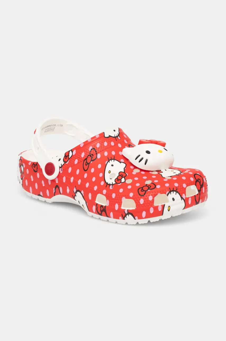 Crocs Чехли Classic Hello Kitty Red Clog