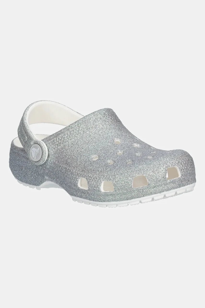 Crocs Чехли CLASSIC IRIDESCENT GLITTER CLOG KIDS