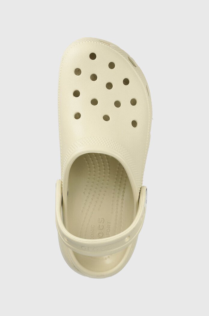 Crocs Чехли Classic Platform Clog Classic Platform Clog W в бежово с платформа 206750