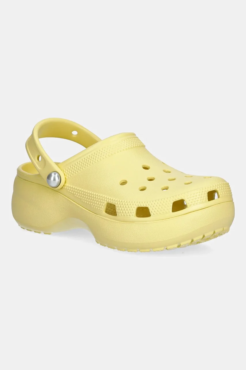 Crocs Чехли Classic Platform Pearl Clog