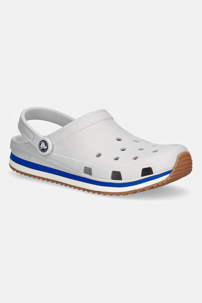 Crocs чехли Classic Retro Runner Clog сиви 212831