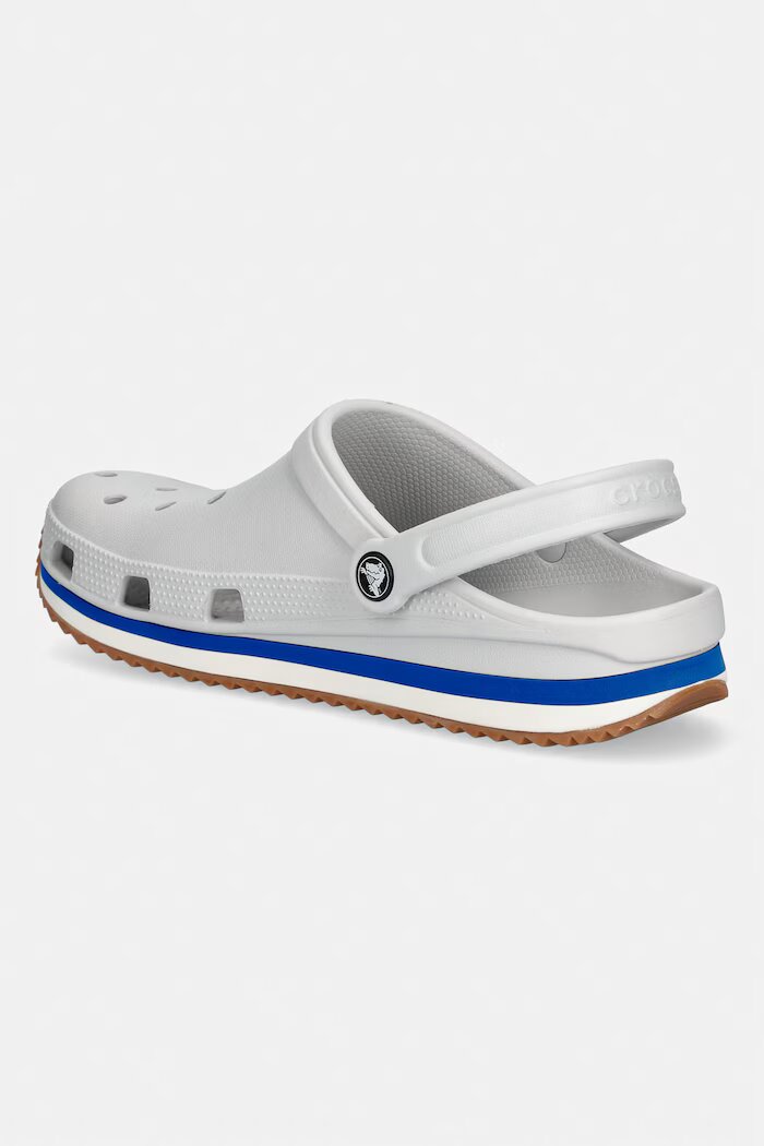 Crocs чехли Classic Retro Runner Clog сиви 212831