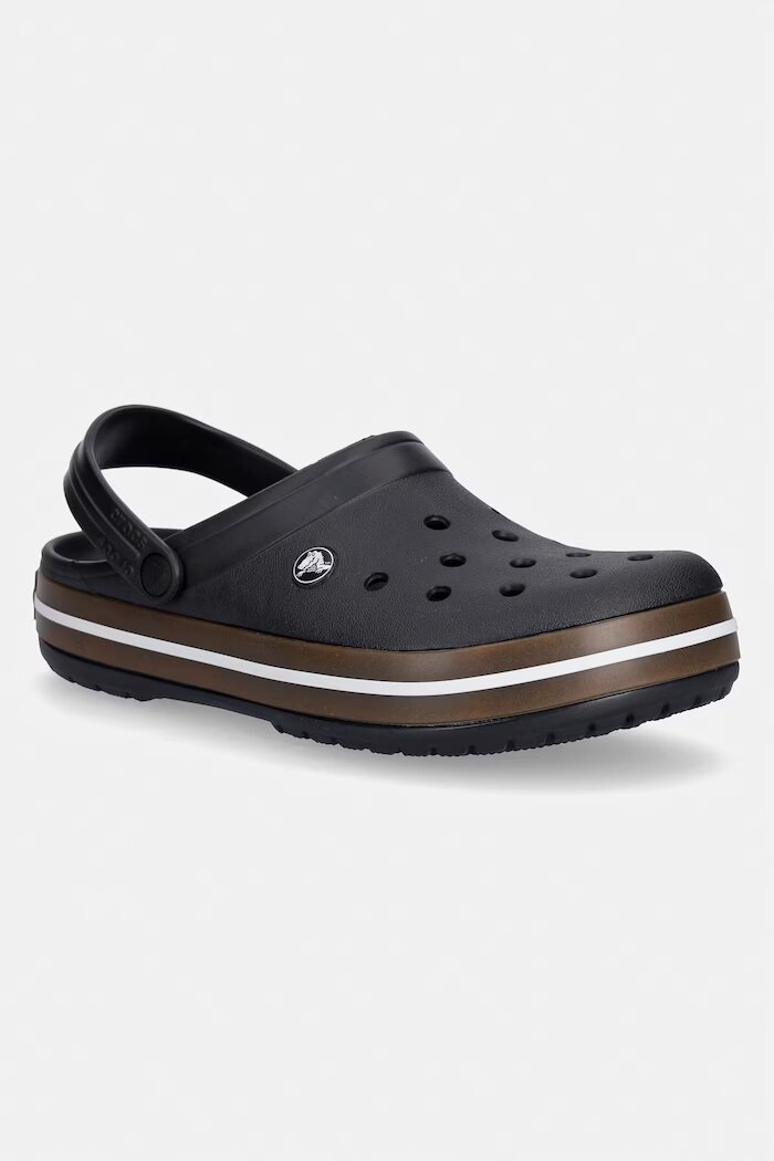 Crocs чехли Crocband Gum Clog черни 212756