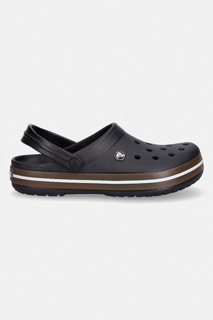 Crocs чехли Crocband Gum Clog черни 212756