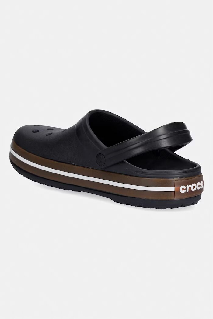 Crocs чехли Crocband Gum Clog черни 212756
