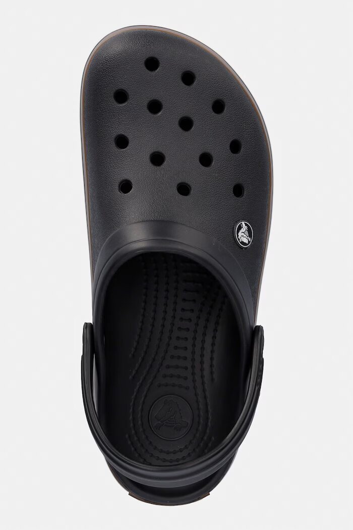 Crocs чехли Crocband Gum Clog черни 212756