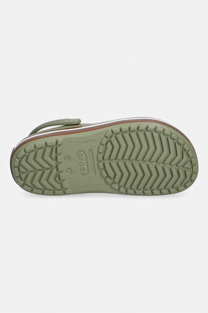 Crocs чехли Crocband Gum Clog зелени 212756