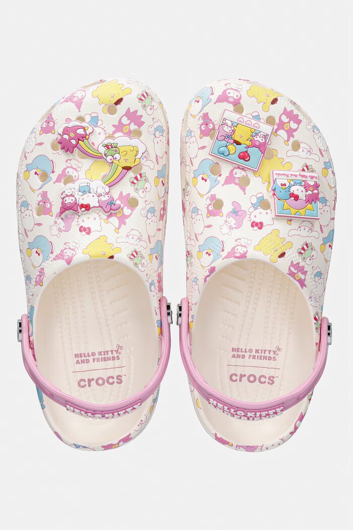 Crocs чехли дамски Classic Hello Kitty Pastel Clog многоцветни 212684