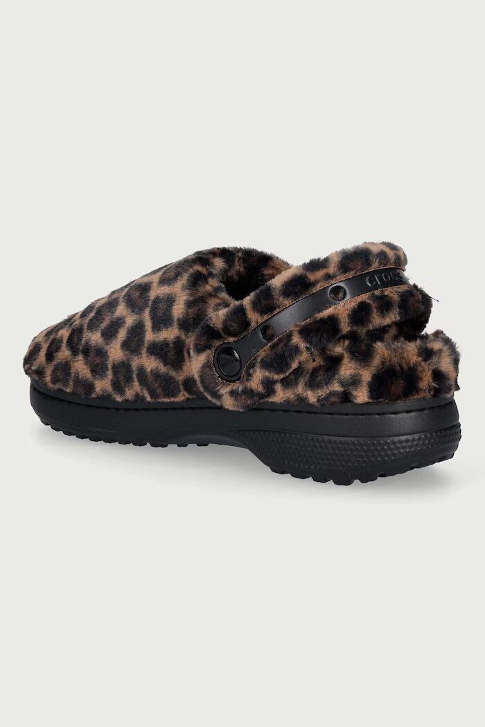 Crocs чехли дамски Classic Unfurgetabble Animal Clog кафяви 212002