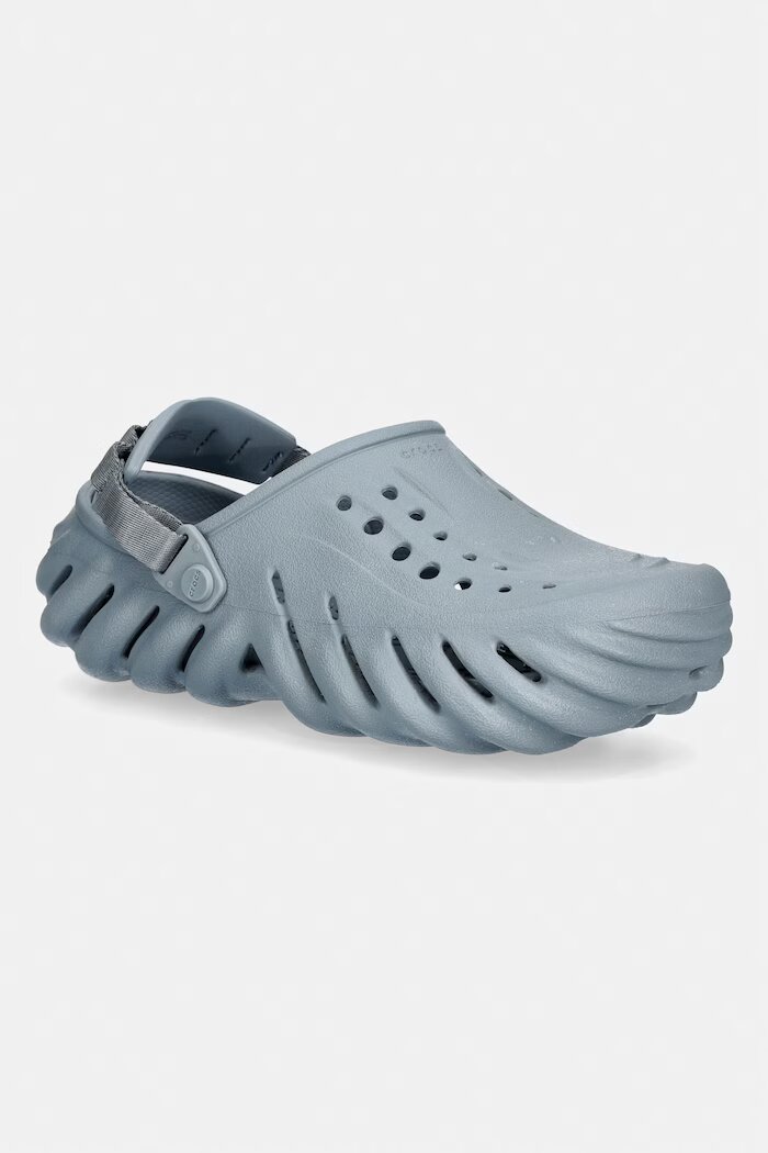 Crocs чехли Echo Clog сиви 207937